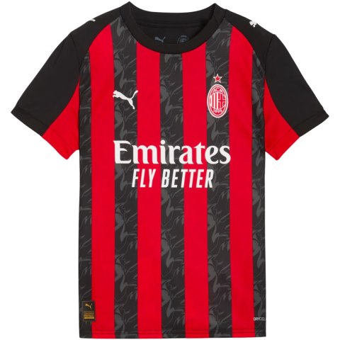 Koszulka dla dzieci Puma AC Milan Home Jersey Replica czarno-czerwona 779965 01