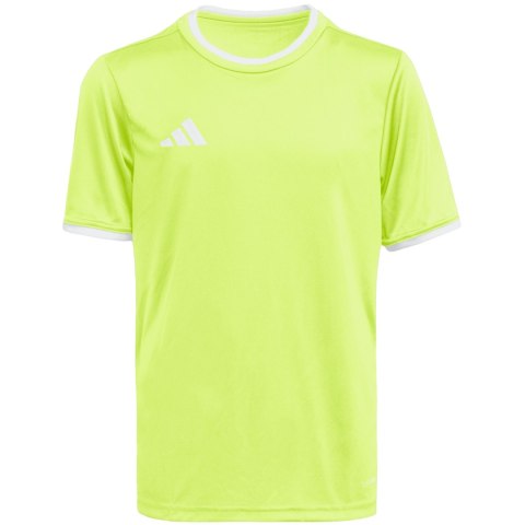 Koszulka dla dzieci adidas Entrada 26 Jersey żółty neon KE9845