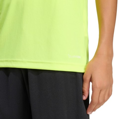 Koszulka dla dzieci adidas Entrada 26 Jersey żółty neon KE9845
