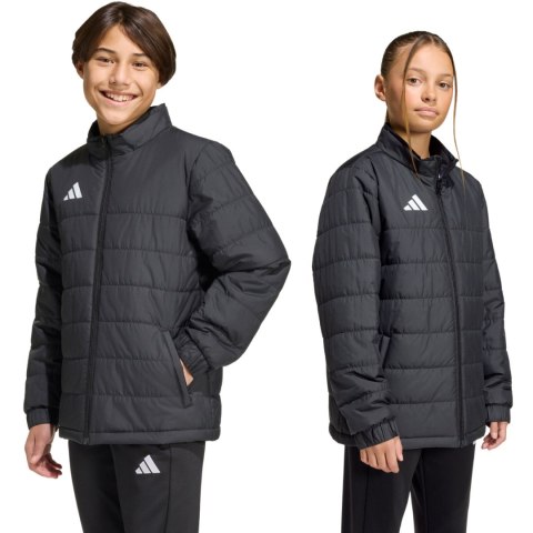 Kurtka dla dzieci adidas Entrada 26 Light czarna JZ9124