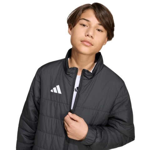 Kurtka dla dzieci adidas Entrada 26 Light czarna JZ9124
