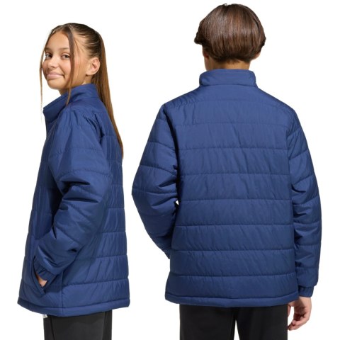 Kurtka dla dzieci adidas Entrada 26 Light granatowa JZ9125