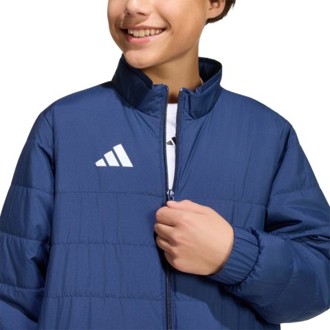 Kurtka dla dzieci adidas Entrada 26 Light granatowa JZ9125