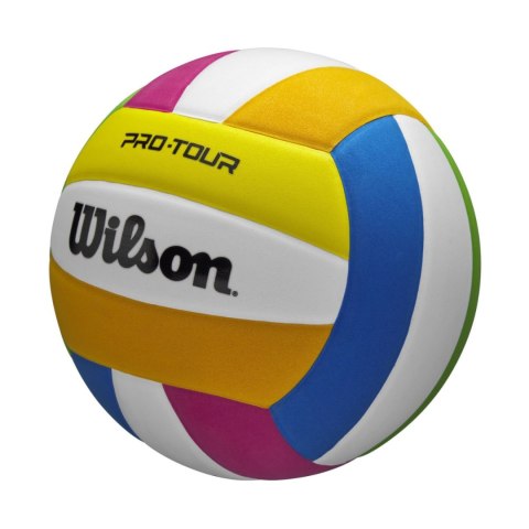 Piłka siatkowa Wilson Pro Tour kolorowa WV2000504XBOF