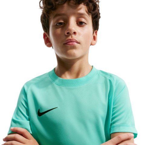 Koszulka dla dzieci Nike Dri Fit Park VIII turkusowa HV8182 354