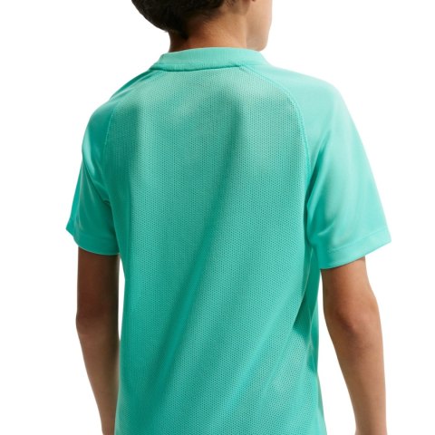 Koszulka dla dzieci Nike Dri Fit Park VIII turkusowa HV8182 354