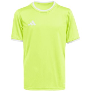 Koszulka dla dzieci adidas Entrada 26 Jersey żółty neon KE9845