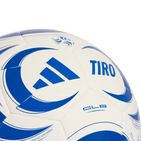 Piłka nożna adidas Tiro Club biało-niebieska KF8846