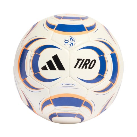 Piłka nożna adidas Tiro Training biało-niebieska JW1528