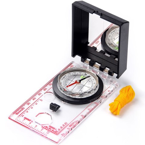 Kompas z lusterkiem Meteor duży 8186 71024