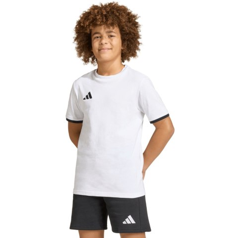 Koszulka dla dzieci adidas Entrada 26 Tee biała JZ6670