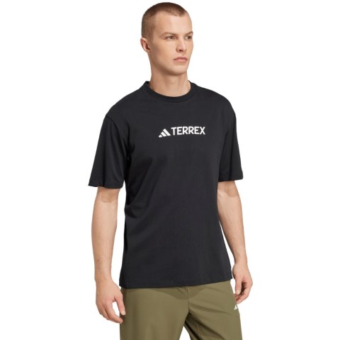 Koszulka męska adidas Terrex Classic Logo czarna JF9143