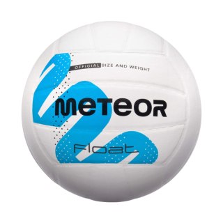 Piłka siatkowa Meteor Pvc biało-niebieska 17410
