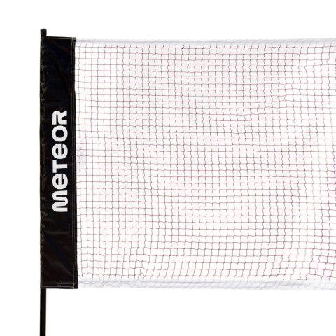 Siatka do badmintona, tenisa, siatkówki 3w1 + słupki Meteor 5.1 x 2.2 m 17602