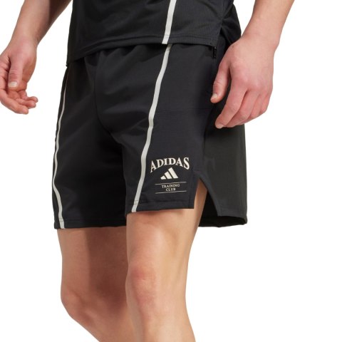 Spodenki męskie adidas Designed for Training Legacy Heritage czarne KA5283