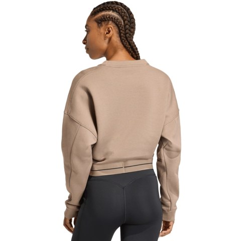 Bluza damska adidas Hyperglam beżowa KQ5197