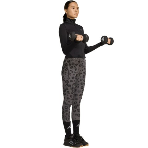 Bluza damska adidas Optime Essentials Full-Zip czarna JM9185