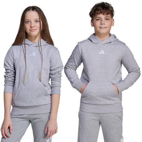 Bluza dla dzieci adidas Essentials Hoodie szara JV9995