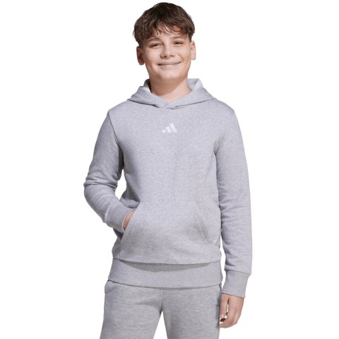 Bluza dla dzieci adidas Essentials Hoodie szara JV9995