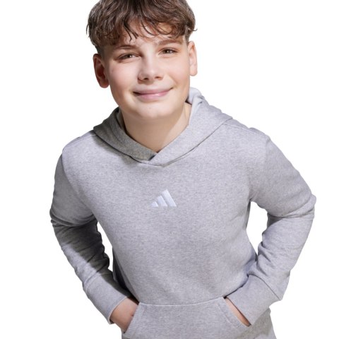 Bluza dla dzieci adidas Essentials Hoodie szara JV9995