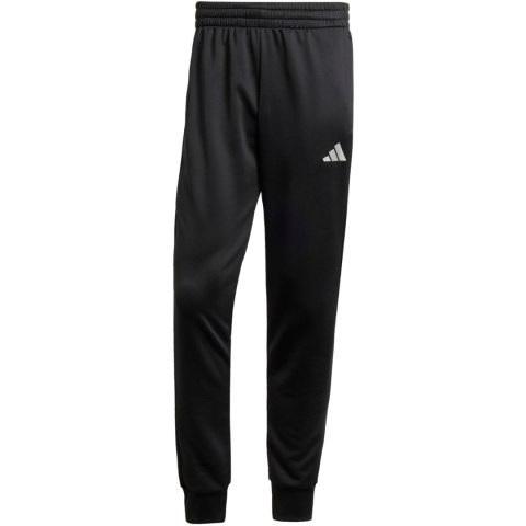 Dres męski adidas Sportswear Basic 3-Stripes French Terry szaro-czarny JI8876