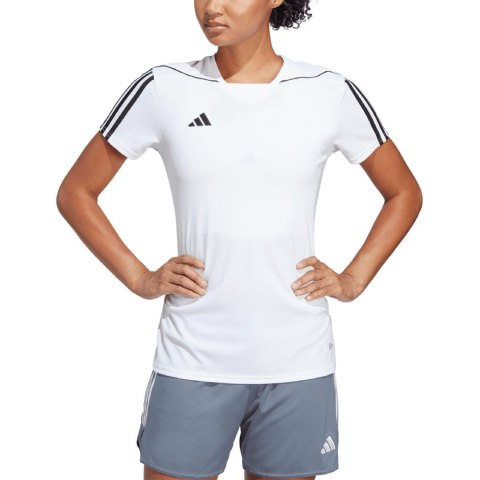 Koszulka damska adidas Tiro 23 League Jersey biała HR4615
