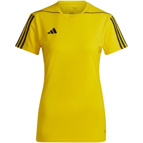 Koszulka damska adidas Tiro 23 League Jersey żółta HR4614