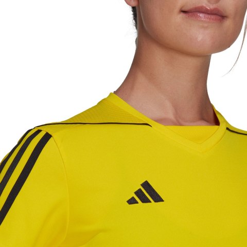 Koszulka damska adidas Tiro 23 League Jersey żółta HR4614