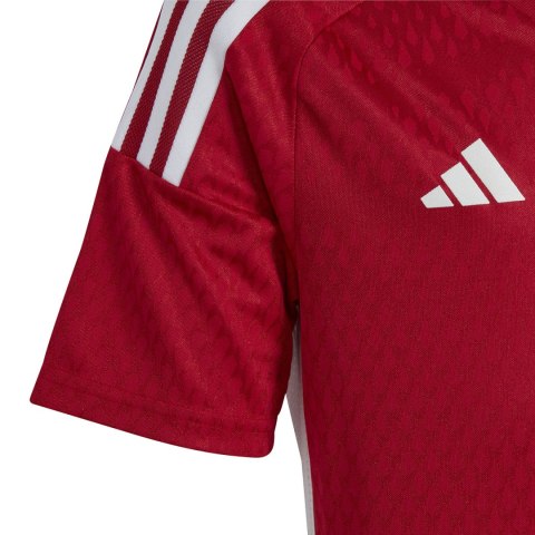 Koszulka dla dzieci adidas Tiro 23 Competition Match Jersey czerwona IC7457