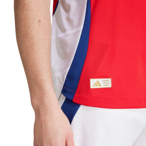 Koszulka męska adidas Arsenal 24/25 Home Authentic czerwona IT6140