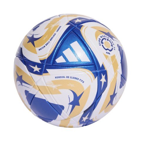 Piłka nożna adidas Mundial de Clubes FIFA Final League biało-niebiesko-złota JP3072