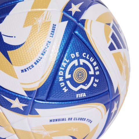 Piłka nożna adidas Mundial de Clubes FIFA Final League biało-niebiesko-złota JP3072