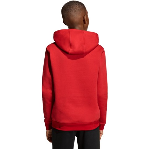 Bluza dla dzieci adidas Entrada 26 Hoody czerwona JZ6568
