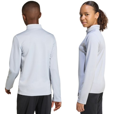 Bluza dla dzieci adidas Entrada 26 Training Top jasnoszara JZ6637