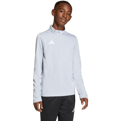 Bluza dla dzieci adidas Entrada 26 Training Top jasnoszara JZ6637