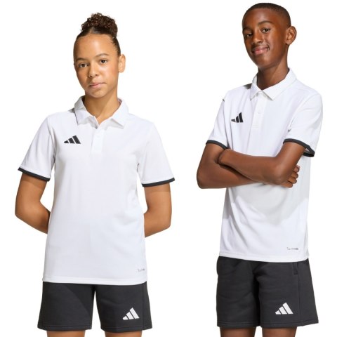 Koszulka dla dzieci adidas Entrada 26 Polo biała JZ6624