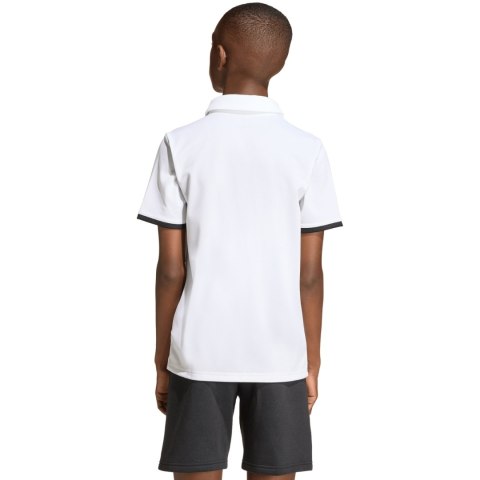 Koszulka dla dzieci adidas Entrada 26 Polo biała JZ6624