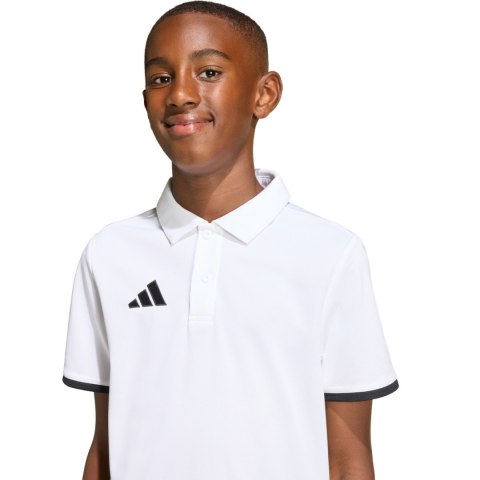 Koszulka dla dzieci adidas Entrada 26 Polo biała JZ6624