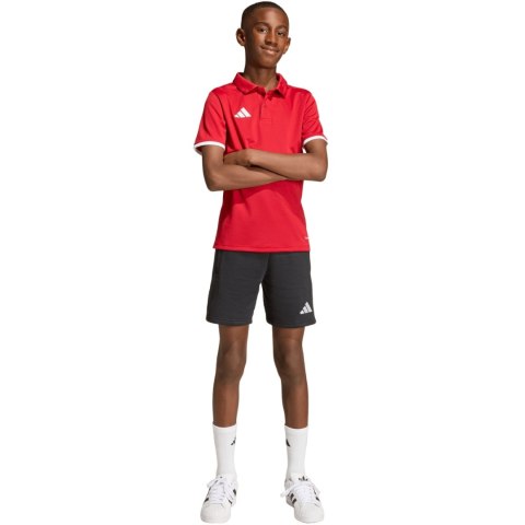 Koszulka dla dzieci adidas Entrada 26 Polo czerwona JZ6626