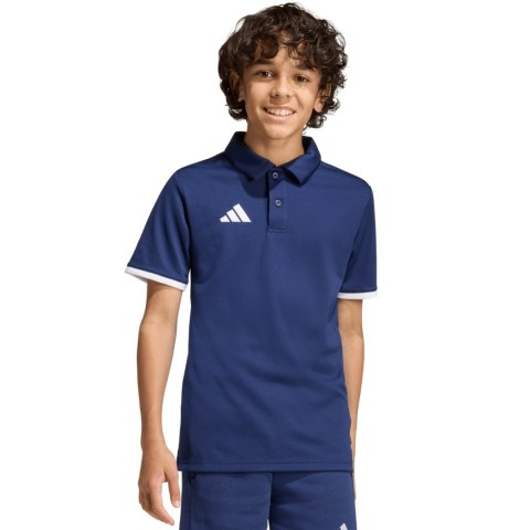 Koszulka dla dzieci adidas Entrada 26 Polo granatowa JZ6627