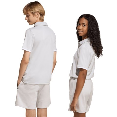 Koszulka dla dzieci adidas Entrada 26 Polo jasnoszara JZ6628