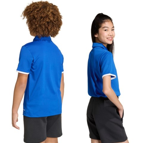 Koszulka dla dzieci adidas Entrada 26 Polo niebieska JZ6625