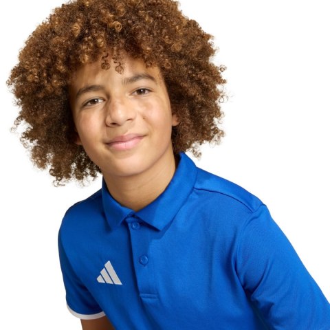 Koszulka dla dzieci adidas Entrada 26 Polo niebieska JZ6625