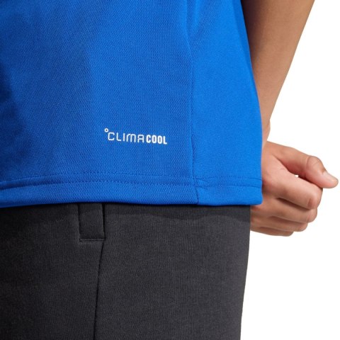 Koszulka dla dzieci adidas Entrada 26 Polo niebieska JZ6625