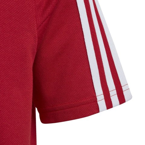 Koszulka dla dzieci adidas Tiro 23 Competition Cotton Polo czerwona HI4715
