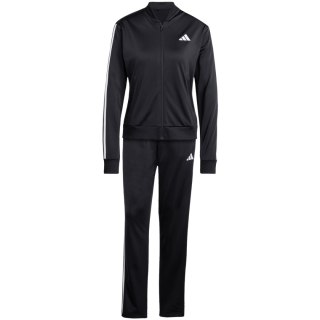 Dres damski adidas Essentials 3-Stripes TrackSuit czarny JD5434