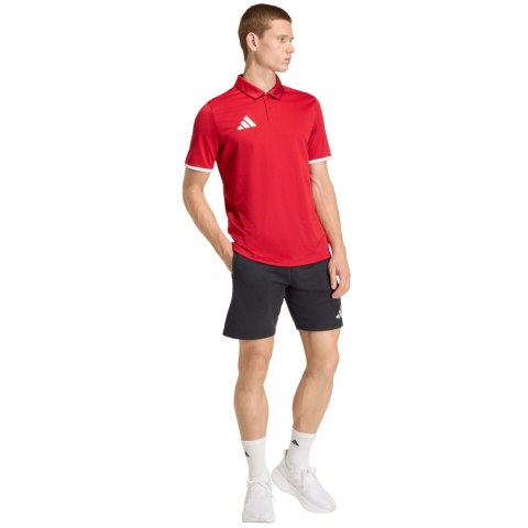 Koszulka męska adidas Entrada 26 Polo czerwona JZ6664