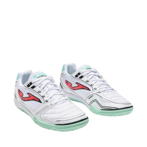 Buty piłkarskie Joma Dribling Indoor 2632 biało-turkusowe DRIS2632IN