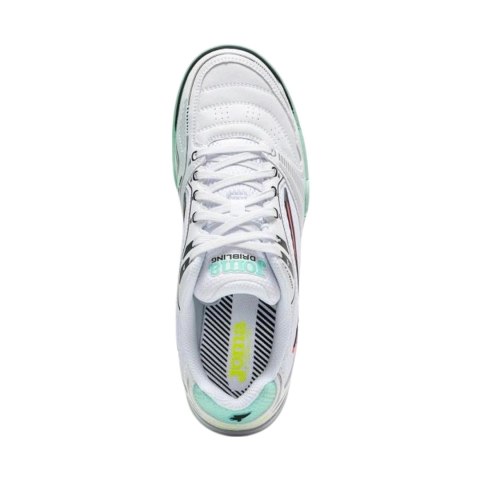 Buty piłkarskie Joma Dribling Indoor 2632 biało-turkusowe DRIS2632IN