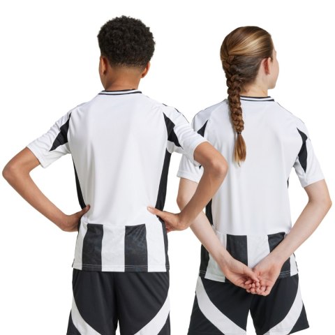 Koszulka dla dzieci adidas Juventus 24/25 Home biało-czarna IT3552